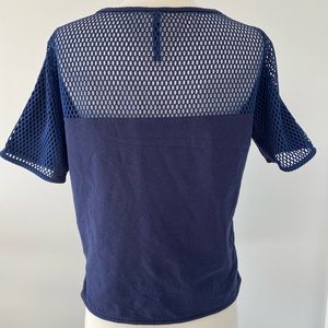 Karen Millen Top with Mesh Back